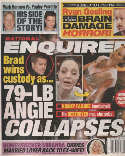 National enquirer magazine - national,