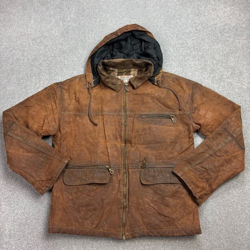 Wax jacket womens large brown - womens,