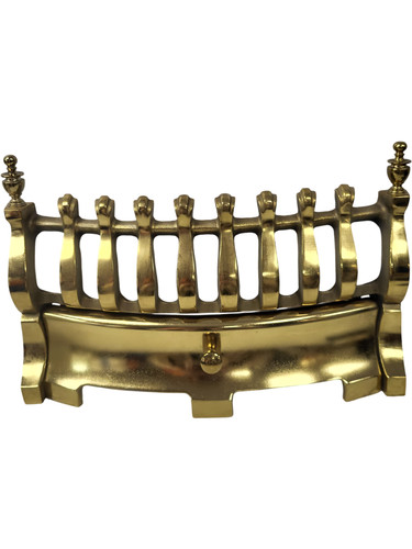 Vintage fireplace grate - vintage,