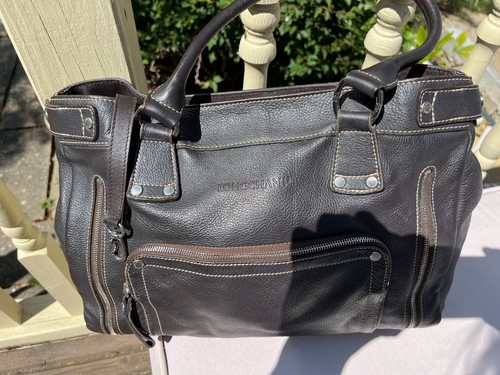 Longchamp leather tote bag - tote, |