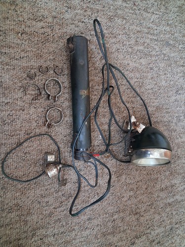 Vintage bicycle lamps - vintage,
