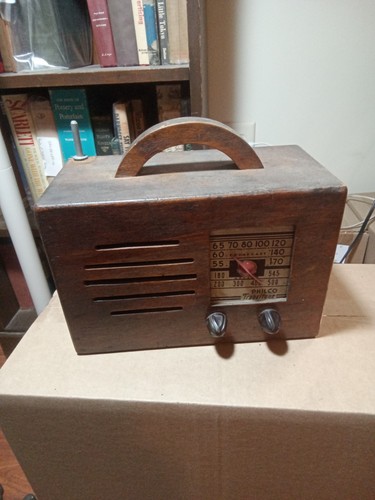Homemade faux wooden philco - homemade,