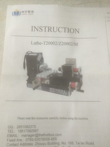 Mini metal lathe machine - metal,