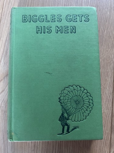 Biggles gets his - gets, men