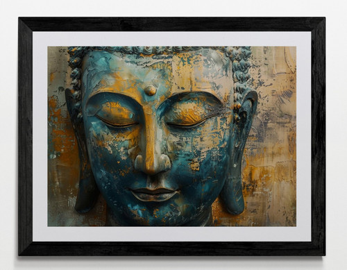 Buddha framed canvas - framed, picture
