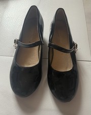 Girls Black Patent Mary Jane