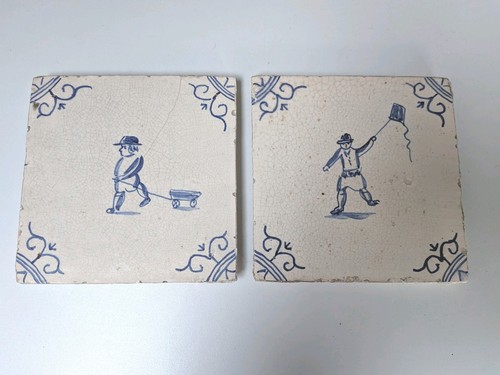 Antique dutch delft blue - delft,