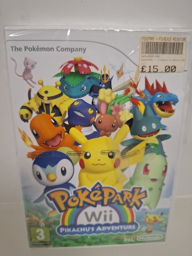 New factory sealed pokepark - new,