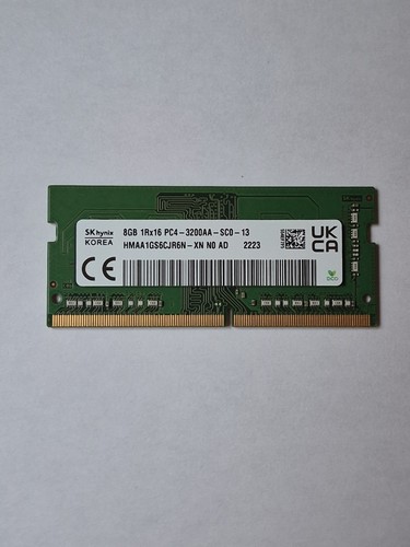Hynix sodimm 8gb - sodimm, (1rx16)