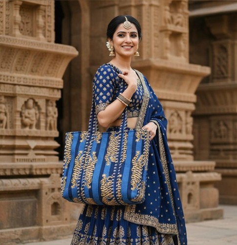 Indian block printed cotton - block,