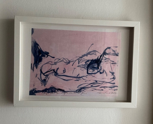 Framed tracey emin - tracey, thought