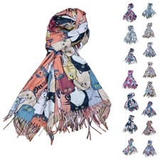 Women's Winter Cat Scarf Pussy