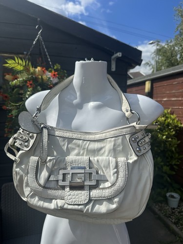Vintage guess white shoulder - guess,