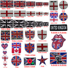 UK England Flag Embroidered