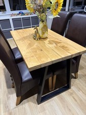 New Modern Rustic Dining Table