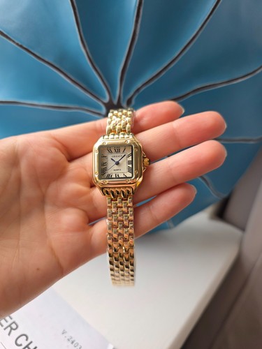 Ladies gold watch stainless - ladies,