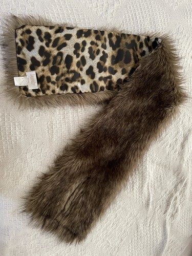 Faux fur collar scarf - collar, +
