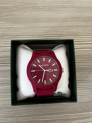 Dark pink lacoste silicon - dark,