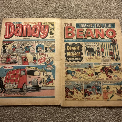 Beano and dandy comics - dandy, x10