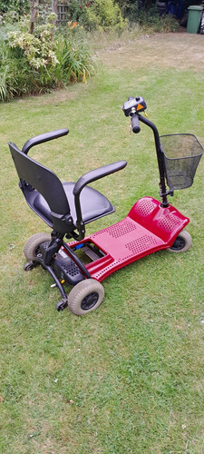 Alpha red black 4 wheel - red,