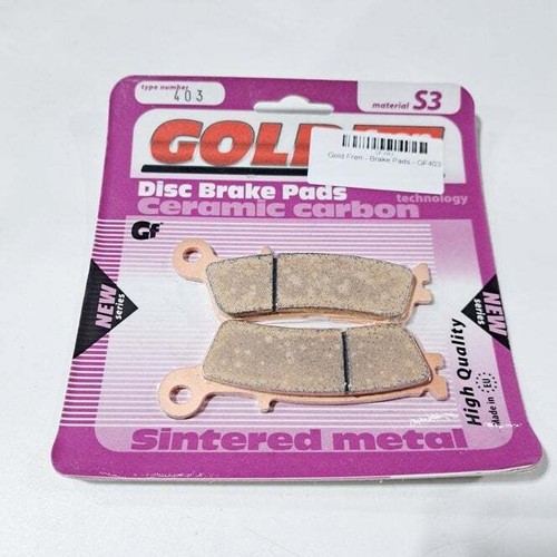 Gold fren gf403 front brake - gold,