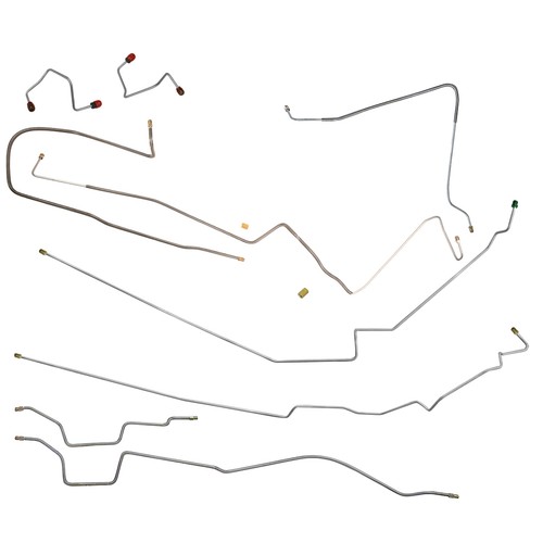Brake line kit complete - line,