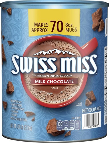 Swiss miss milk - chocolate, hot