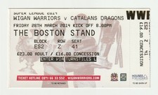 28/03/2014 Rugby League Ticket