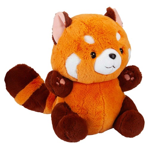 Red panda soft toy - red, plush