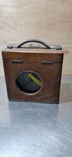 Vintage racing Pigeon Clock Timer in Wooden Case - TOULET EXCELSIOR  - Untested