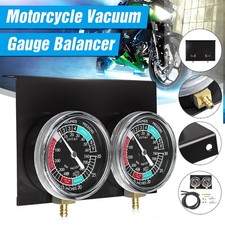 2 Cylinder Gauges Motorcycle Carburettor Carb Vacuum Synchronizer Balancer U