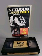Scream & Die VHS Pre Cert PAL