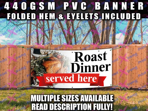 Roast dinner served here - served,
