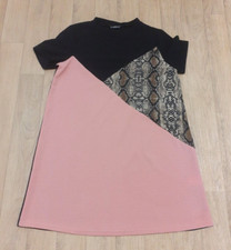 Shein Size L Pink Black Colour