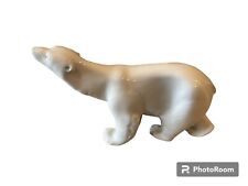 Royal Dux Polar Bear - 474 26 23. Hand Painted Figurine