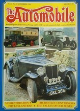 MG restoration, the bentley