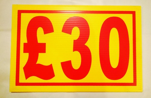 Market trader price - trader, £30