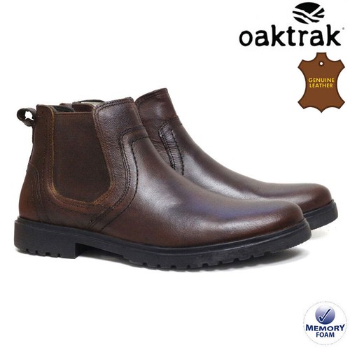 Mens leather boots walking - leather,