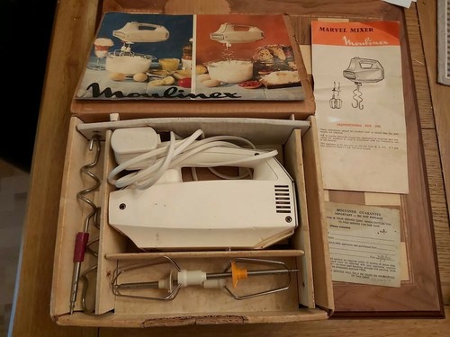 Vintage 1970s boxed moulinex - vintage,