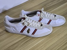 Mens Luke Sport Trainers White Size UK 10 EUR 44 Tennis Shoes Ect.