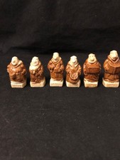 Wade Whimsies KP friars monk figurines - set of six