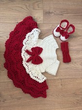Christmas Baby Girl Dress Red