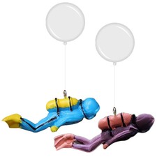 Synthetic Resin Diver Ornament