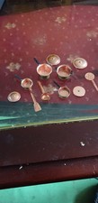 Doll's House Copper Kitcheen Utensils