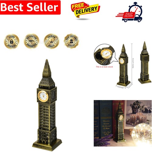 Metallic big ben tower - big,
