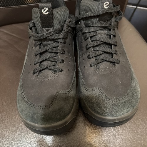 Ecco black leather - black,