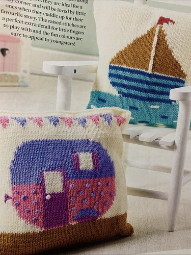 Knitting pattern 1744 - knitting, cushion