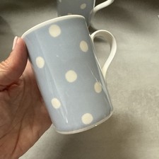 Cath Kidston Blue Spotted Mug - Exclusively By Queens