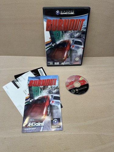 Burnout game nintendo gamecube - burnout,