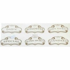 RALEIGH model names from '20's, '30's' and '40's.